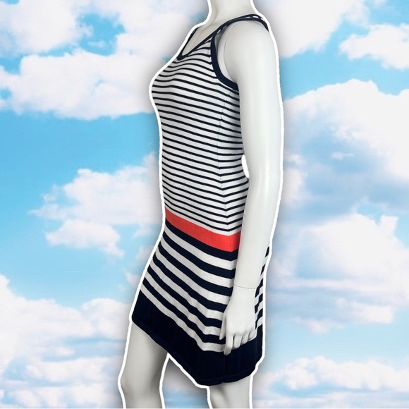 LILLY PULITZER Stanton Buoy Striped Sweater Dress Navy Nautical Beach Preppy - Picture 7 of 11